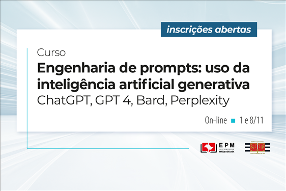 Uso da inteligência artificial generativa no Direito será discutida em