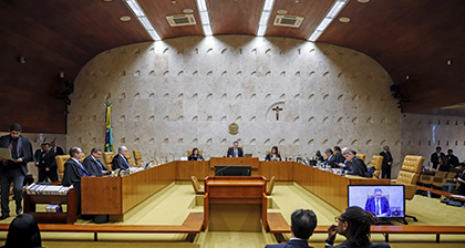 Stf Tem Maioria Para Determinar Que Governo Federal Elabore Plano Para